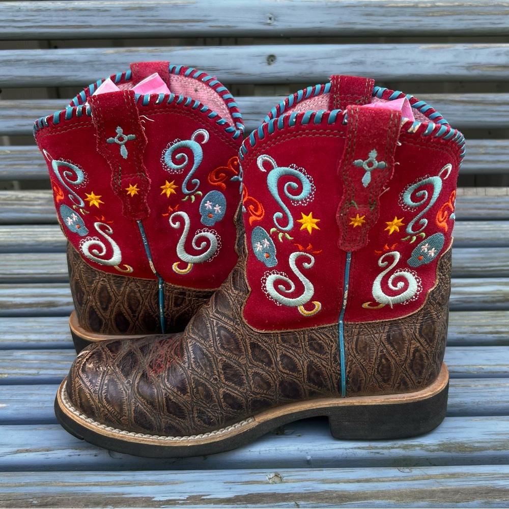 Youth Ariat Vegan Boots - Picture 3 of 8